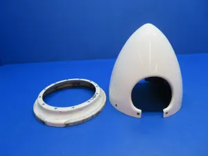 Piper PA-23-250 Hartzell Propeller Spinner & Rear Bulkhead 16443-00 (0624-1343)